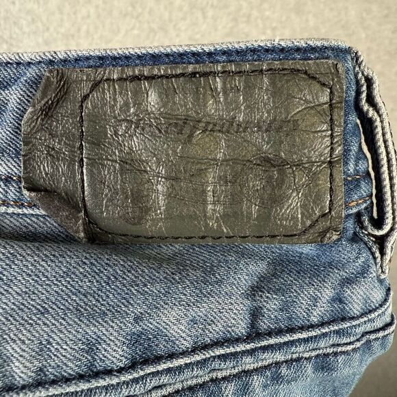 Diesel Industries Krayver Mens 28x30 Denim Jeans Blue Slim Carrot Distressed - Picture 11 of 11